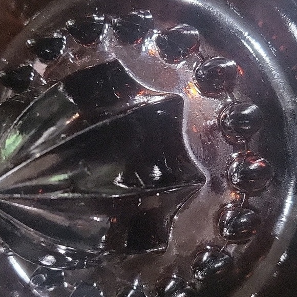 Amber Glass Reamer/Juicer - Picture 3 of 4